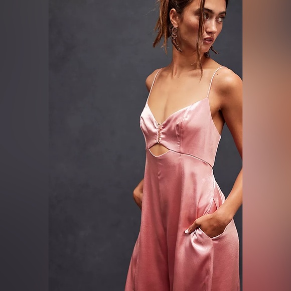 Free People Abbie Jumpsuit NWOT - Picture 3 of 3